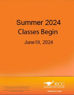 Summer Class Schedule